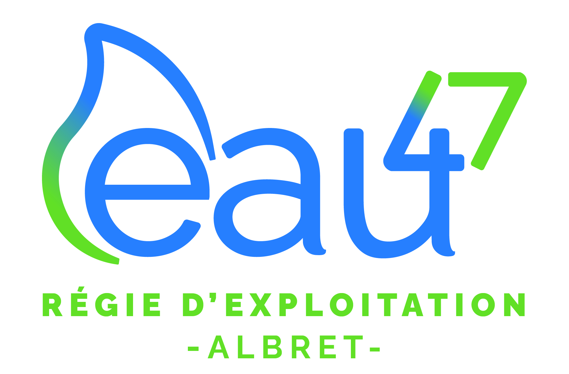 Logo Régie Exploitation EAU47 Albret